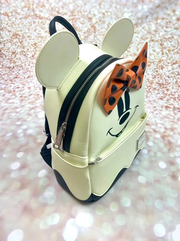 Sac à dos Loungefly Disney Halloween Minnie phosphorescent - photo numéro 10