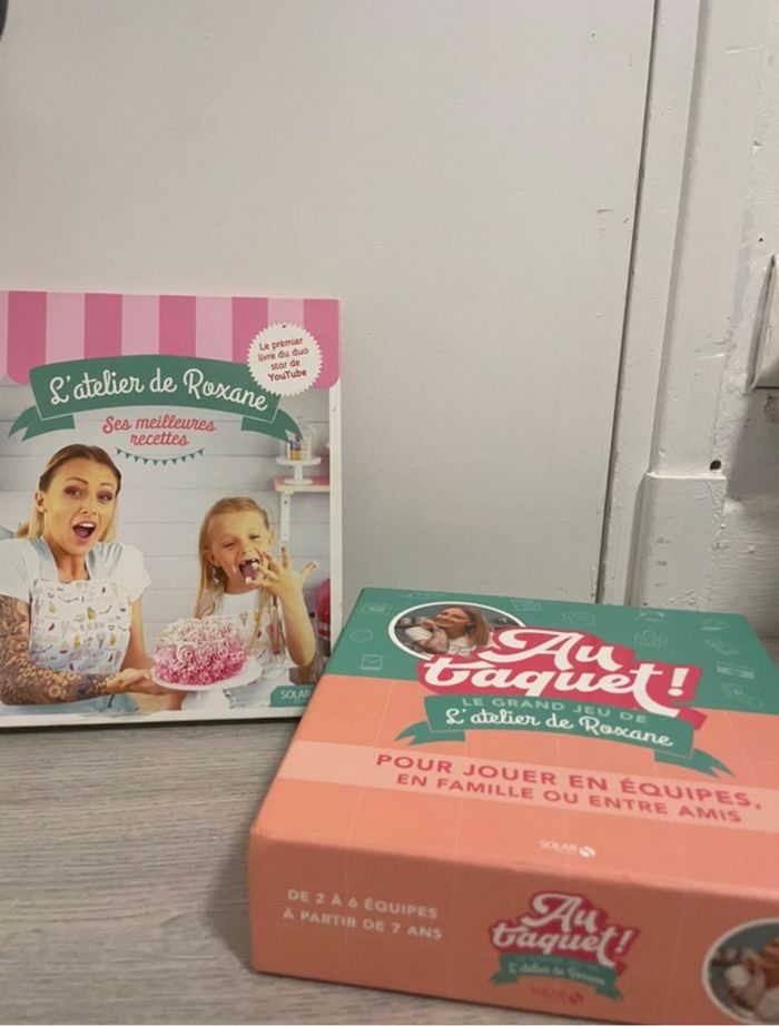 J’ai de société + livre de cuisine L’atelier de Roxanne - photo numéro 4