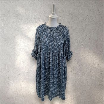 Robe fluide été motifs fleurs femme taille S