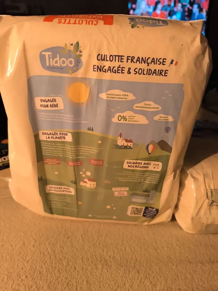 2 paquets de couches Neufs tidoo - photo numéro 2