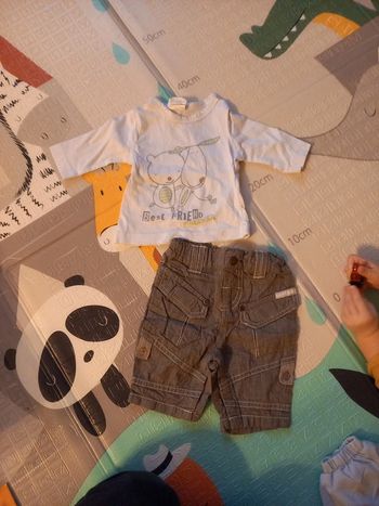 Ensemble garçon 1 mois 3suisses collection