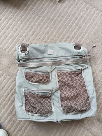 Sac a langer magic stroller bag gris