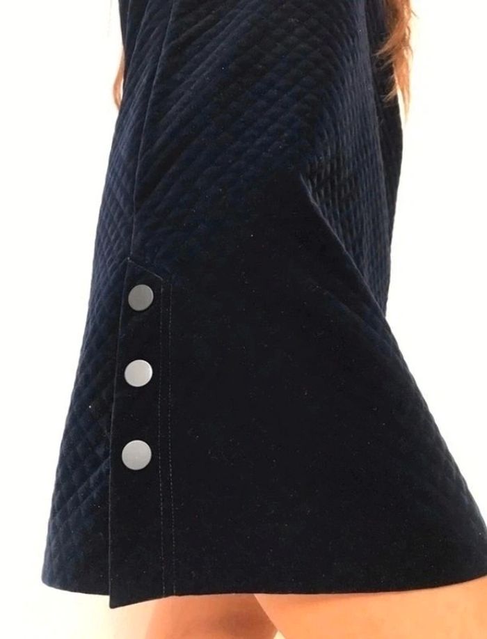 Robe Riera en velours marine MAJE 😍 prix boutique 295€ - photo numéro 7