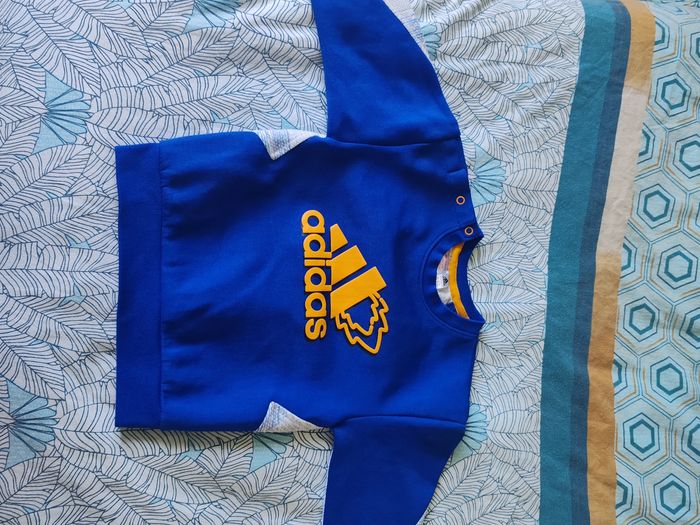 Jogging Adidas bleu marine 18/24 mois - photo numéro 5