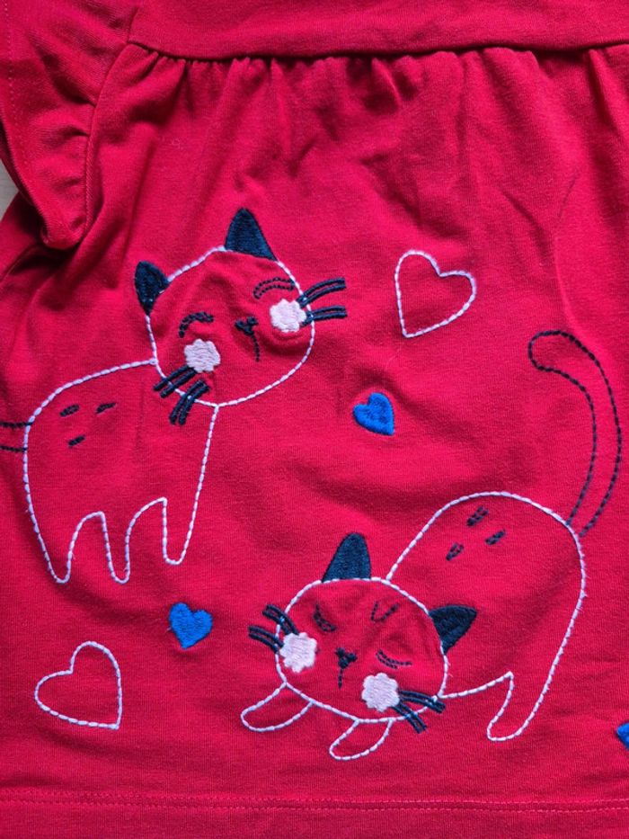T-shirt Rouge DPAM - photo numéro 4