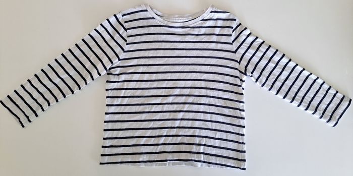 Lot de 4 t-shirts ML garçon 5 ans BE - photo numéro 7