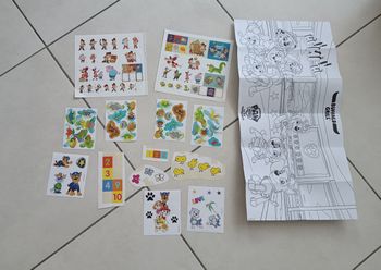 Lot stickers/gommettes