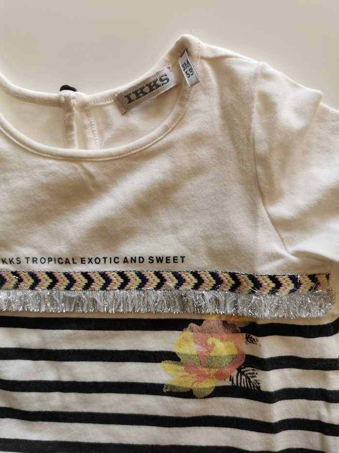 Tee shirt effet marinière - photo numéro 4
