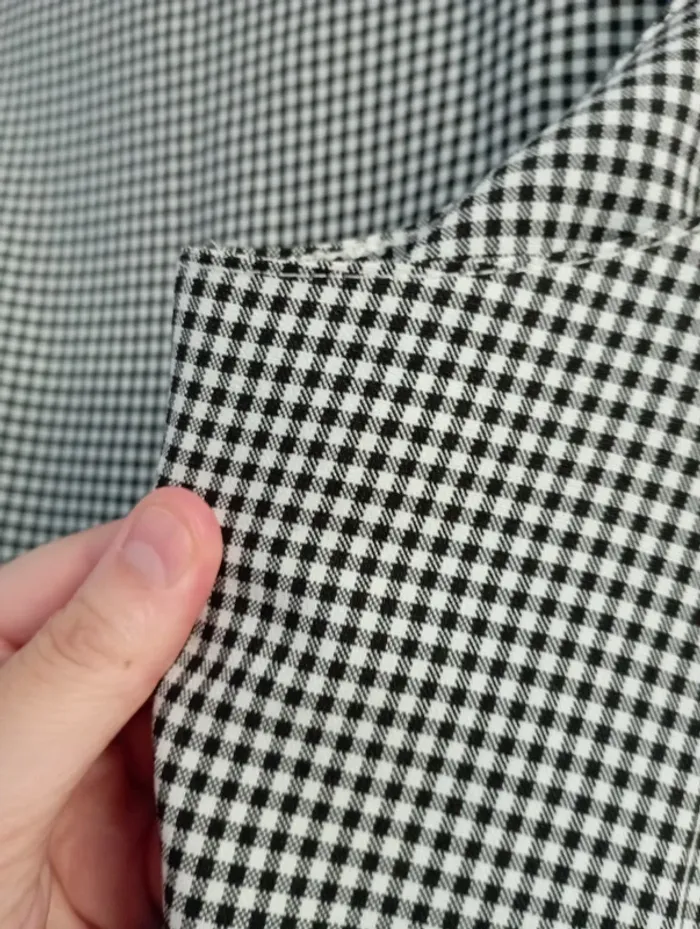 Veste robe à carreaux - photo numéro 5