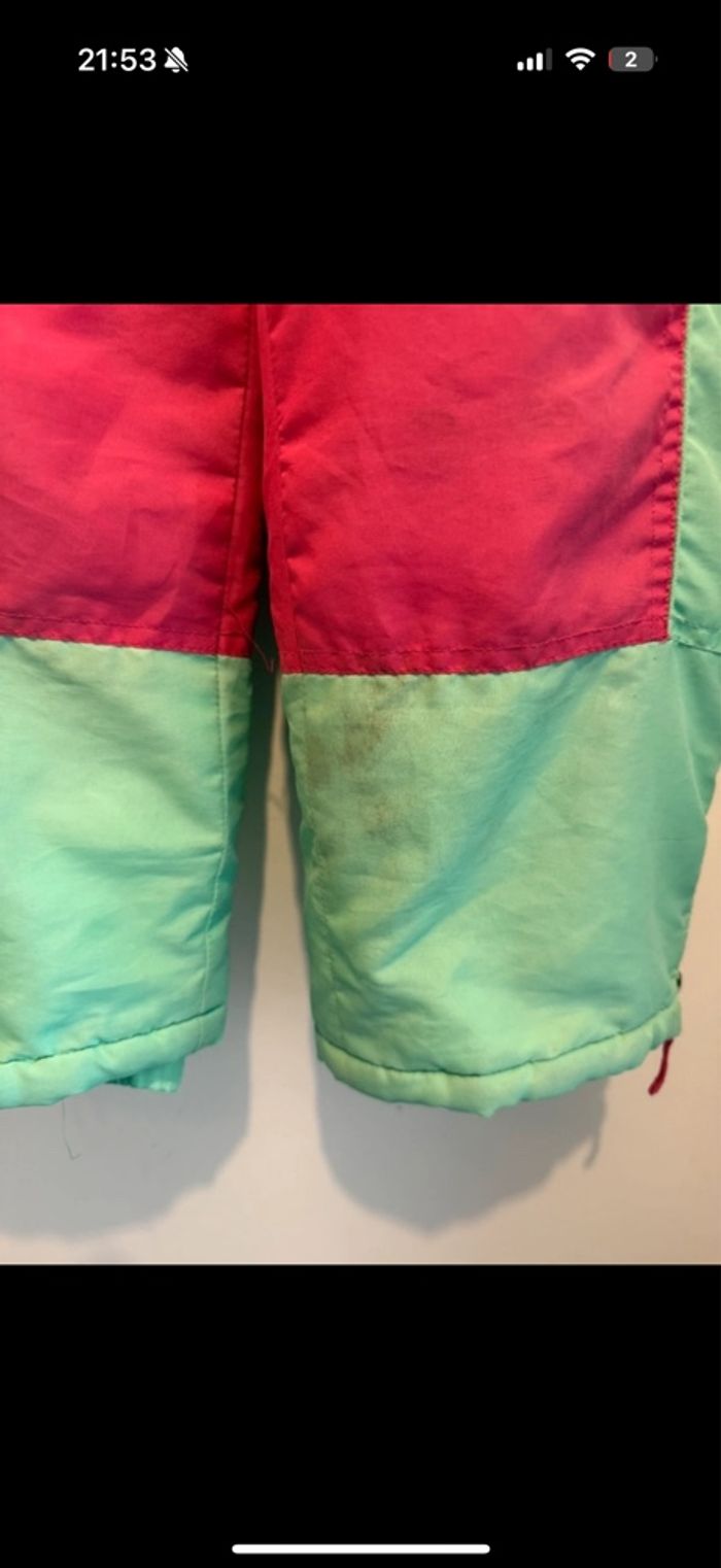 Combinaison de ski fille vintage 8 ans - photo numéro 9