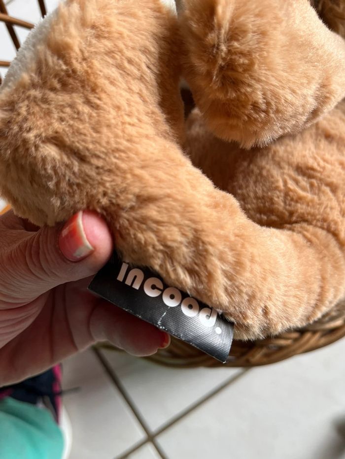 Peluche lion incood - photo numéro 3