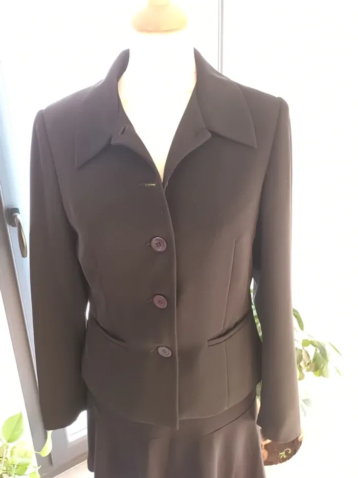 Ancienne veste blazer noir - photo numéro 4
