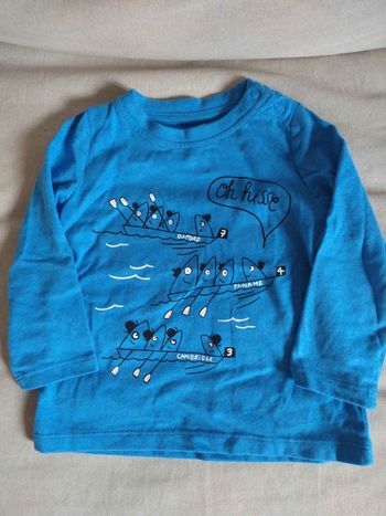 Maillot manches longues taille 12 mois (74cm) DPAM