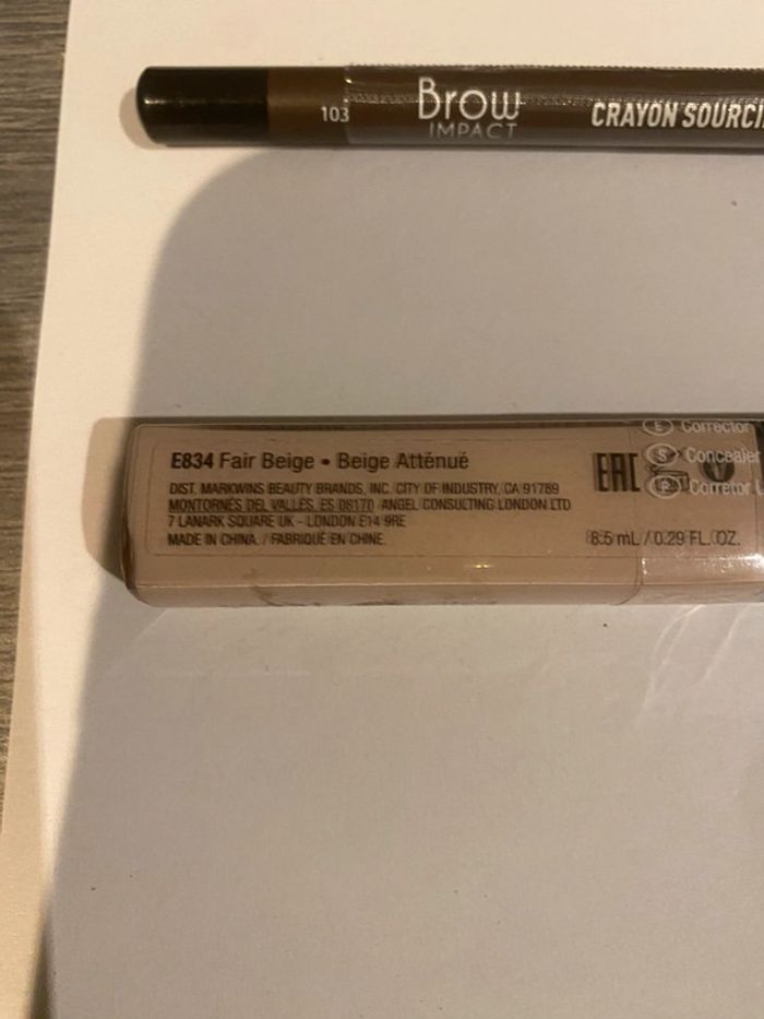 Lot crayon sourcils anti cerne - photo numéro 5