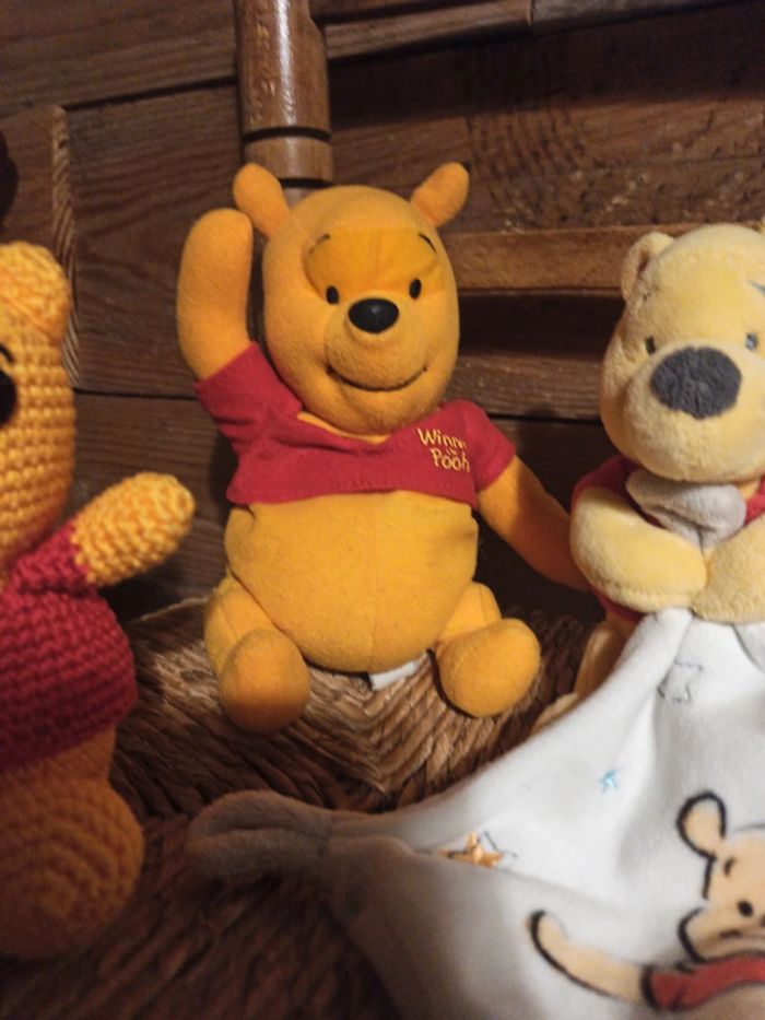 Peluche doudou Winnie l'ourson tbe - photo numéro 4