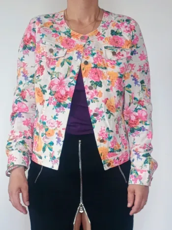blazzer fleuri M
