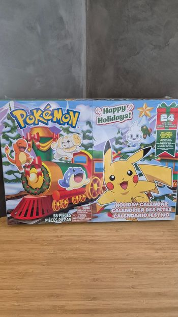 Calendrier de l'avent Pokémon neuf