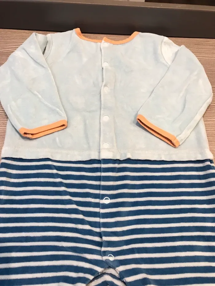 Pyjama bleu ciel Sergent Major 18 mois 🦊 - photo numéro 9