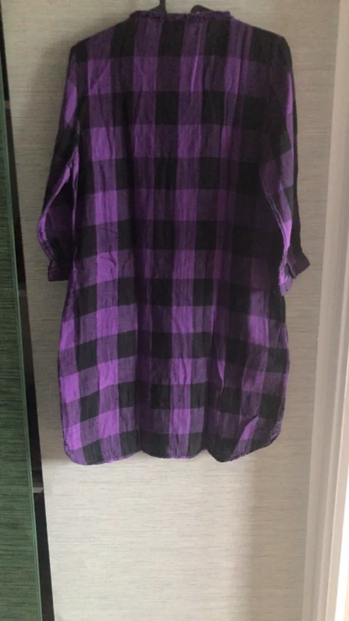 Robe à carreaux violet Version Originale - photo numéro 2