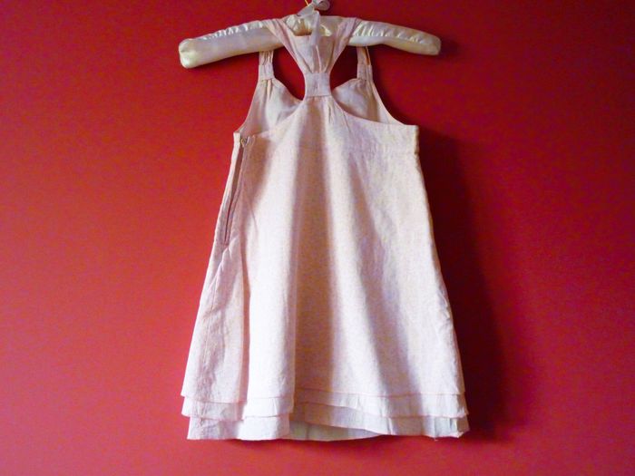 Robe Fille Lisa Rose 6 ans TBE coton à fleurs - photo numéro 4
