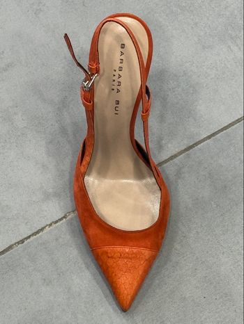 👠 Chaussures en cuir Barbara Bui – Neuves – Pointure 36 – Orange foncé