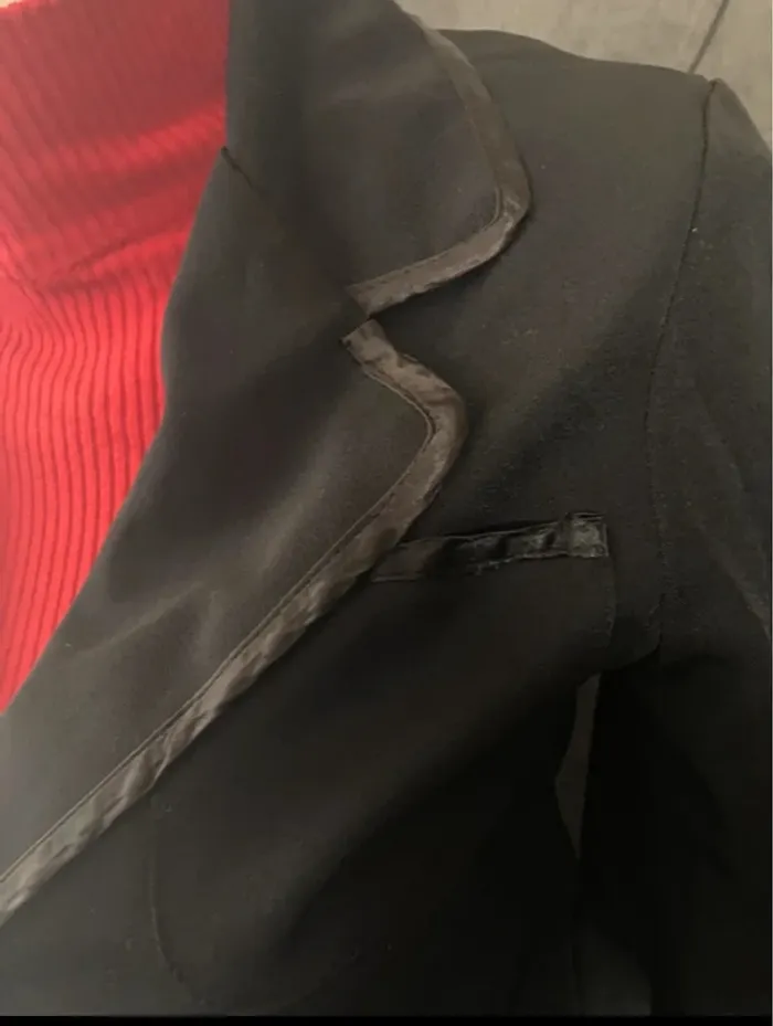 Blazer léger et chic noir - photo numéro 2