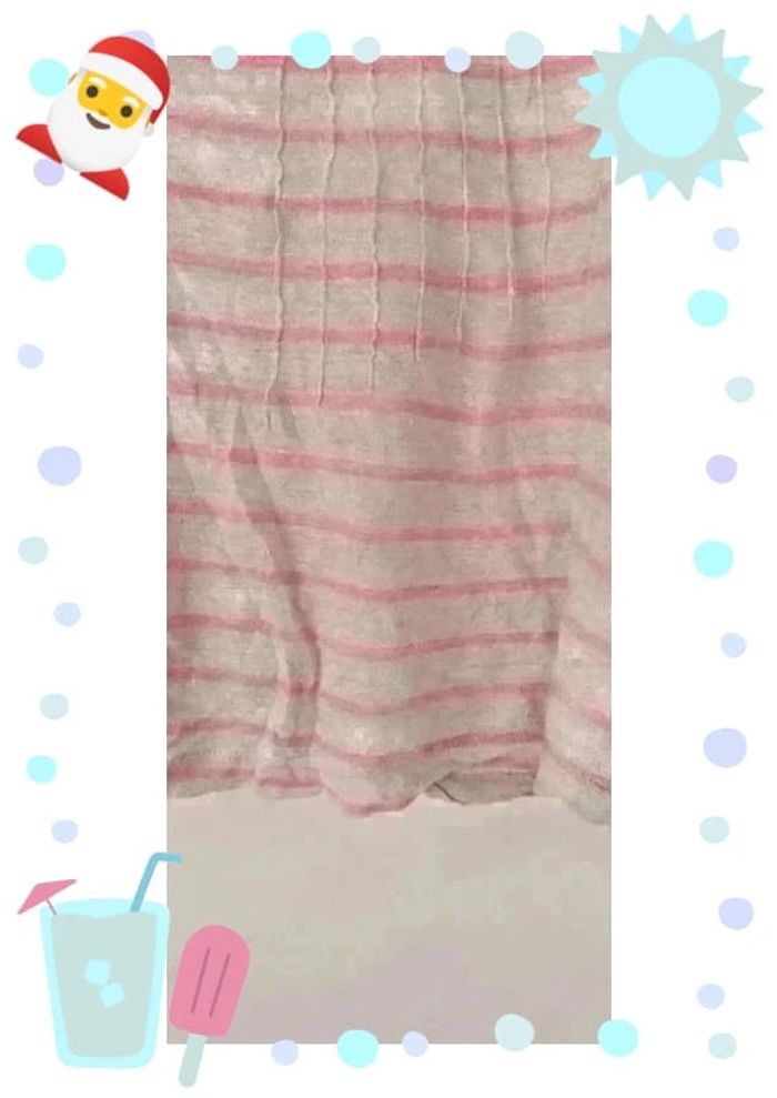 Pull manche 3/4 rose beige - photo numéro 2