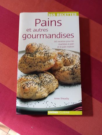 Livre de recettes de pain et recettes pour machine à pain