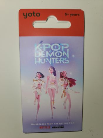 carte yoto k pop demon hunters