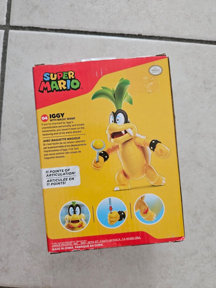 Figurine super mario iggy pop neuve - photo numéro 2