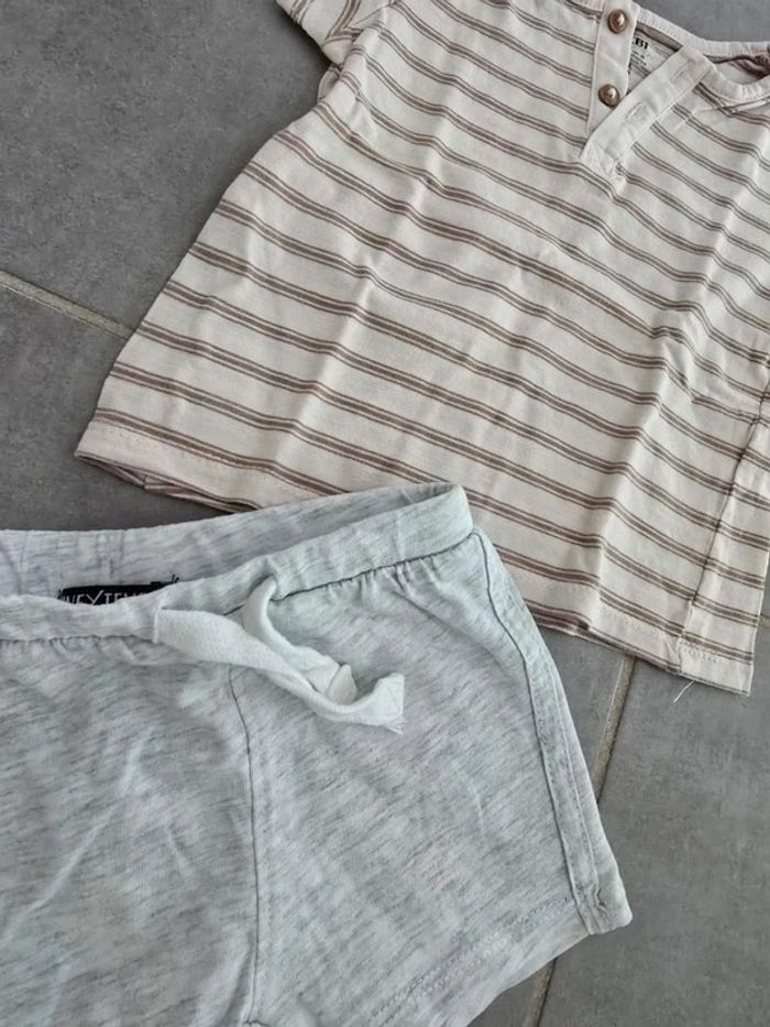 Ensemble short 12 mois - photo numéro 4