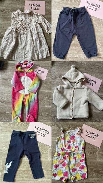 Lot 12 mois Fille