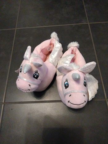 Chaussons licorne