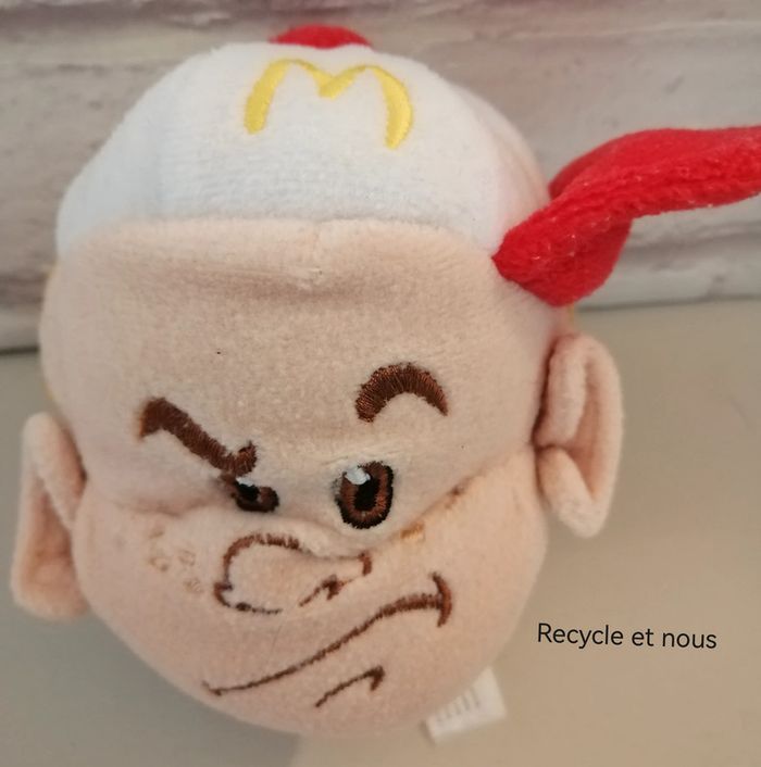 peluche balle visage mc donald's