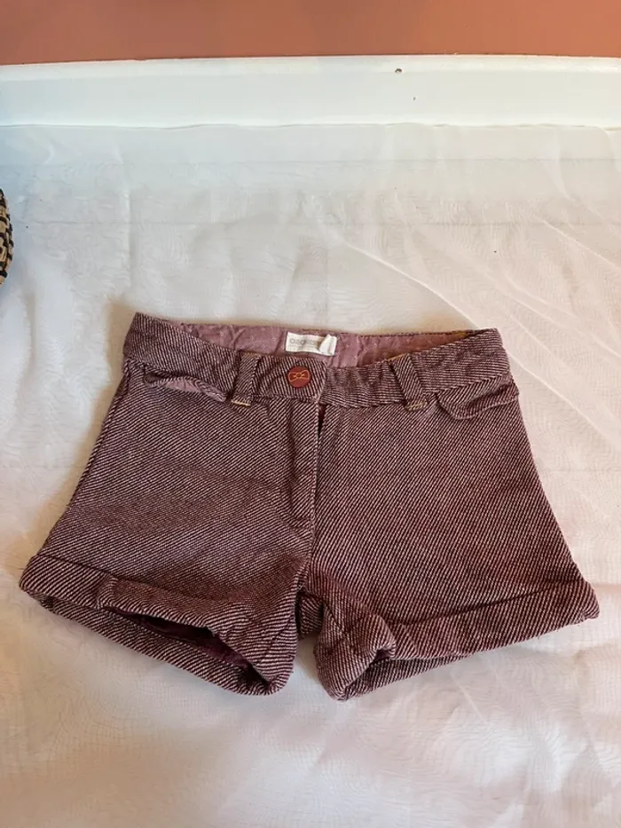 Short velour taille 3 ans - photo numéro 3
