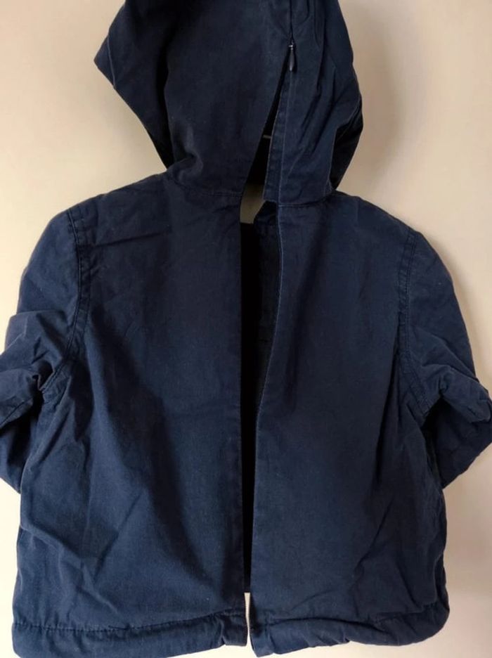 Sweat Capuche bleu marine girafe - photo numéro 4