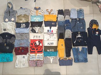 Lot de vêtements 9 mois