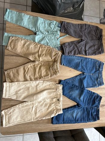 Lot 6 pantalons garçon 