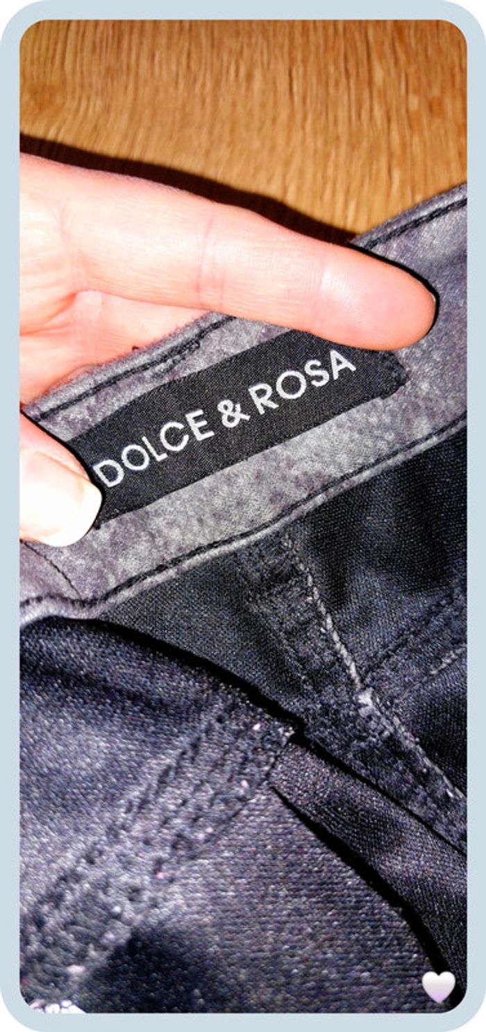 jeans taille 36 style peau de pêche - photo numéro 4