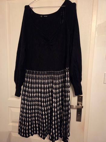 Robe laine manches longues