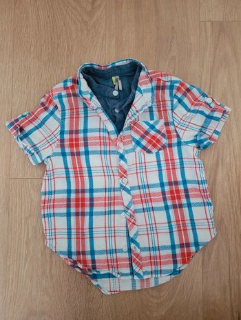 Chemise à carreaux Orchestra 5 ans