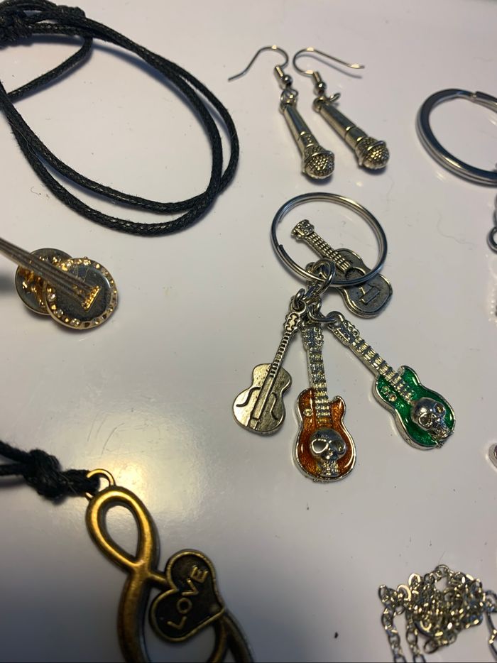 Lot bijoux accessoires musique - photo numéro 4