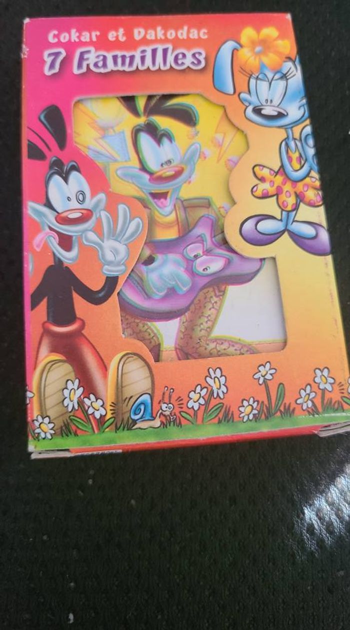 jeu de 7 familles/cokar et dakodac -