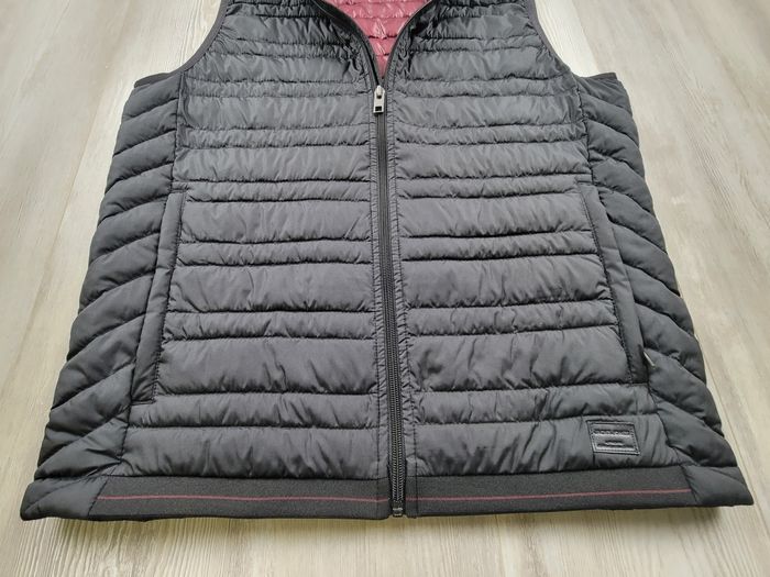 Veste JACK & JONES – NOIRE – Sans Manches – Full Zip – Taille M - photo numéro 4