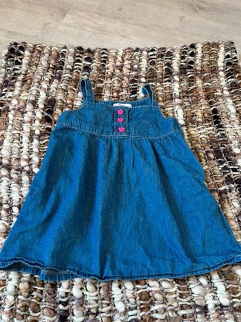 Robe en jean bebe kitchoun 18 mois