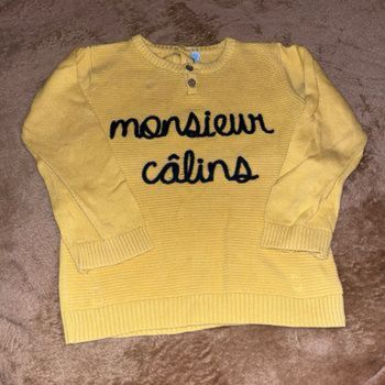 Pull monsieur câlin