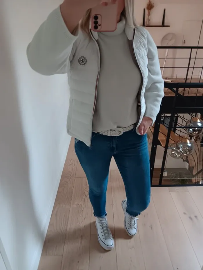Manteau doudoune matelassé sans manches - photo numéro 12