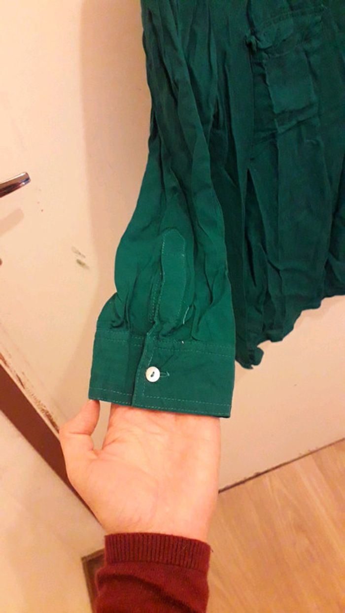 Blouse vert d'eau - photo numéro 3