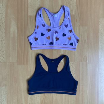 Lot 2 brassières fille Zeeman – Neuves – 9/10 ans (134/140)