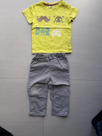 Tenue été garçon 18 mois